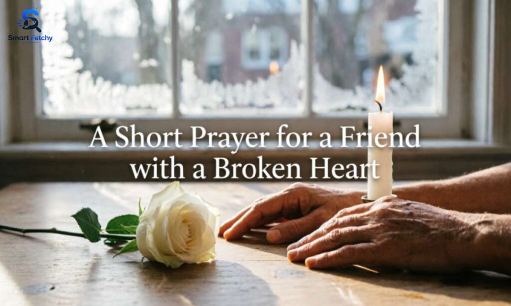 A Short Prayer for a Friend with a Broken Heart