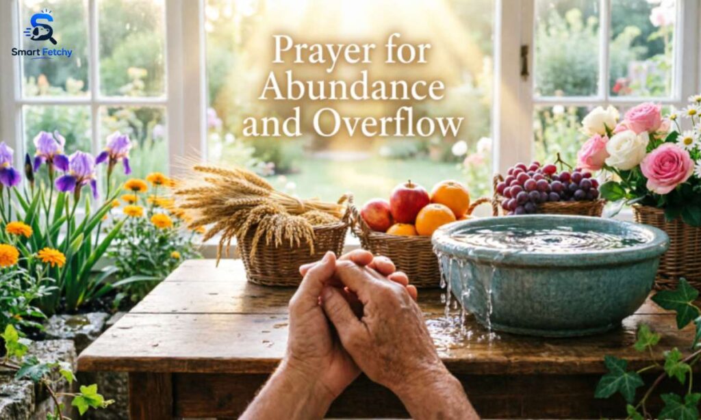 Prayer for Abundance and Overflow