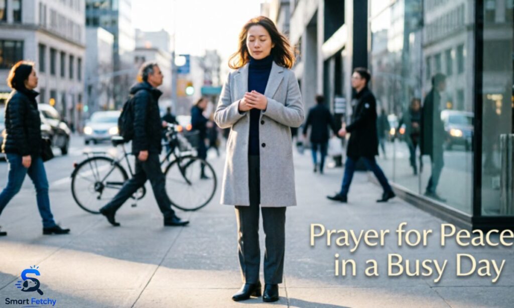 Prayer for Peace in a Busy Day