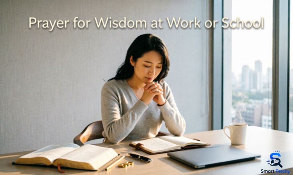 Prayer for Wisdom at Work or School