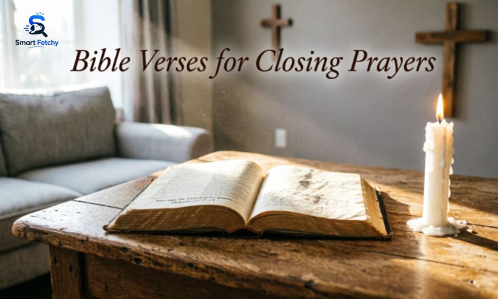 Bible Verses for Closing Prayers