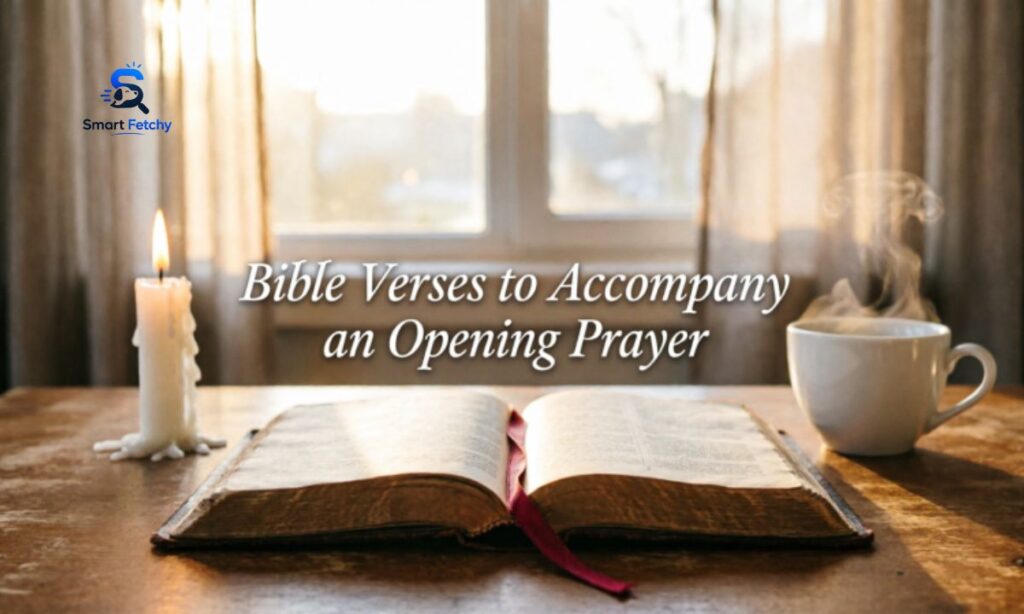 Bible Verses to Accompany an Opening Prayer