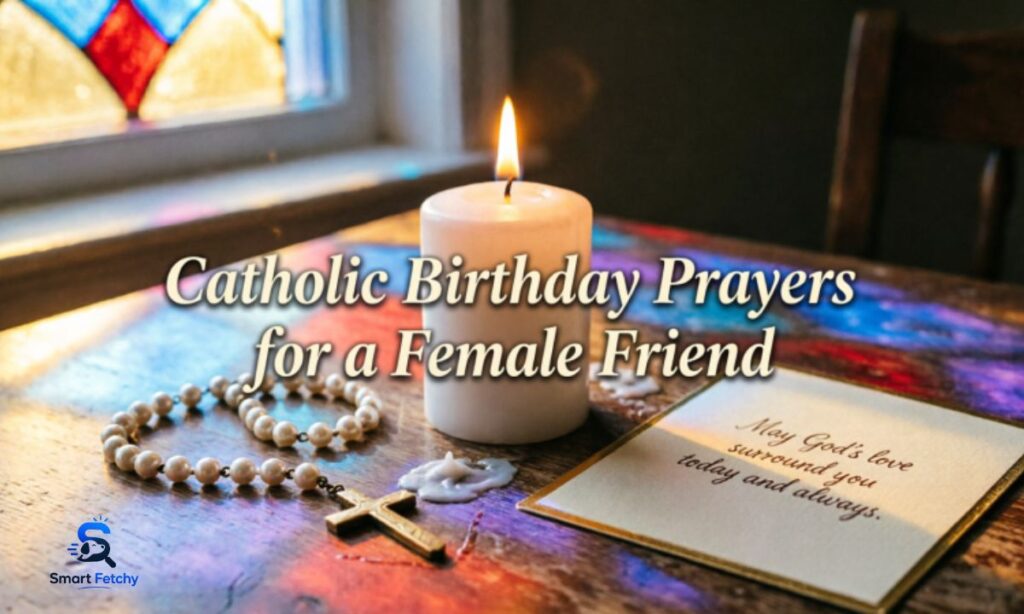 Catholic birthday prayers for a female friend