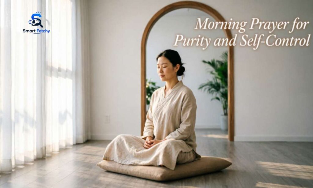 Morning Prayer for Purity and Self-Control