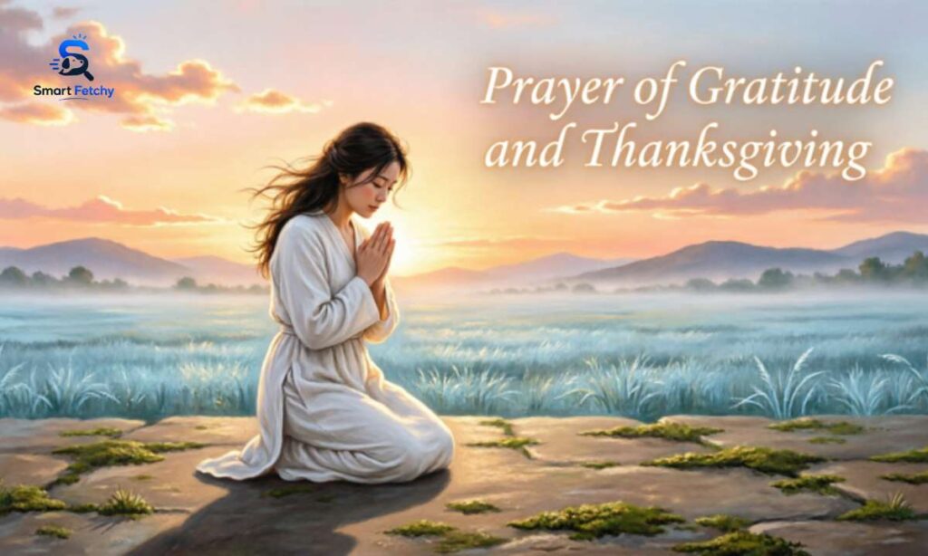 Prayer of Gratitude and Thanksgiving