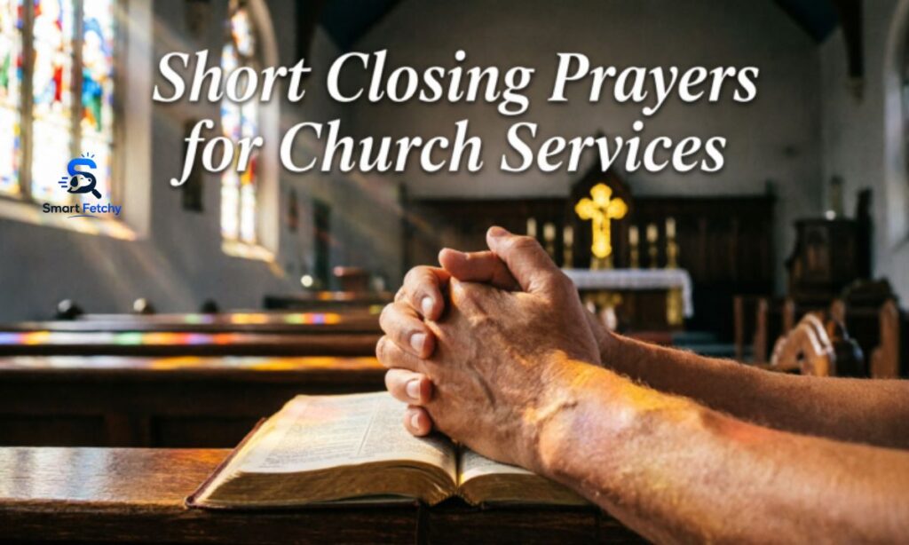Short Closing Prayers for Church Services