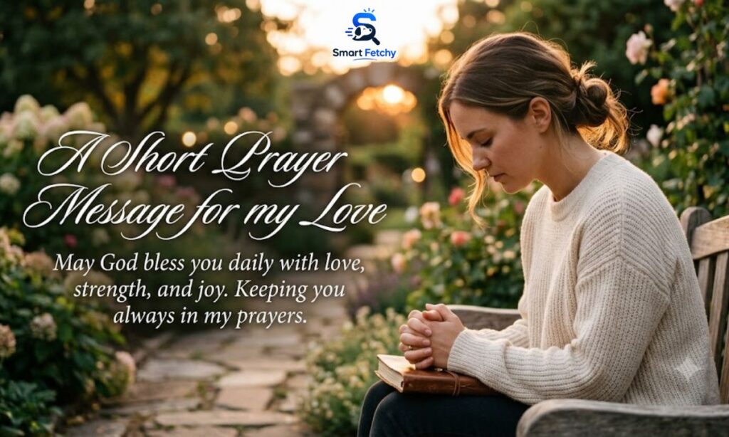 Short Prayer Message for My Love