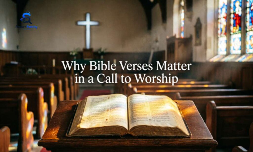 Why Bible Verses Matter in a Call to Worship