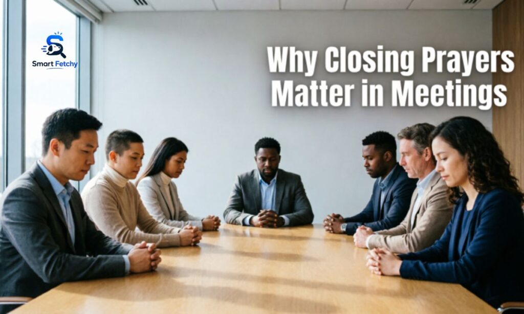 Why Closing Prayers Matter in Meetings