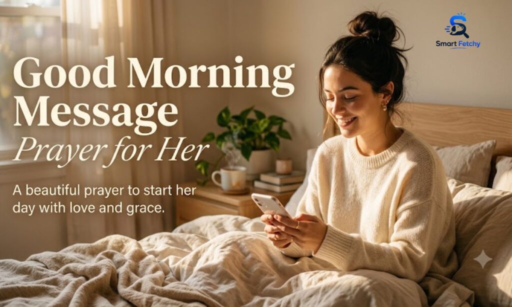 good morning message prayer for her