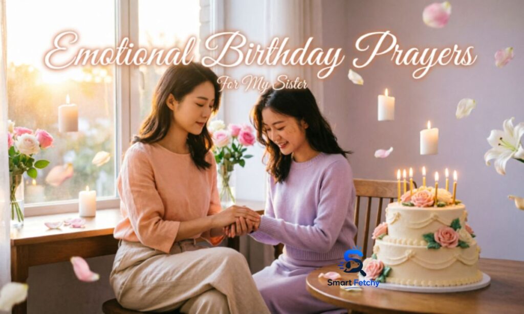 Emotional Birthday Prayers for My Sister