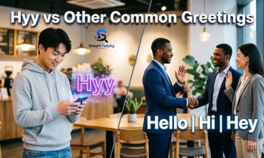 Hyy vs Other Common Greetings