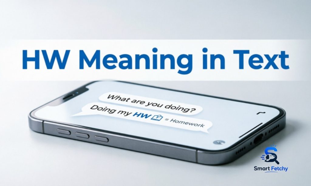What Does HW Mean in Text