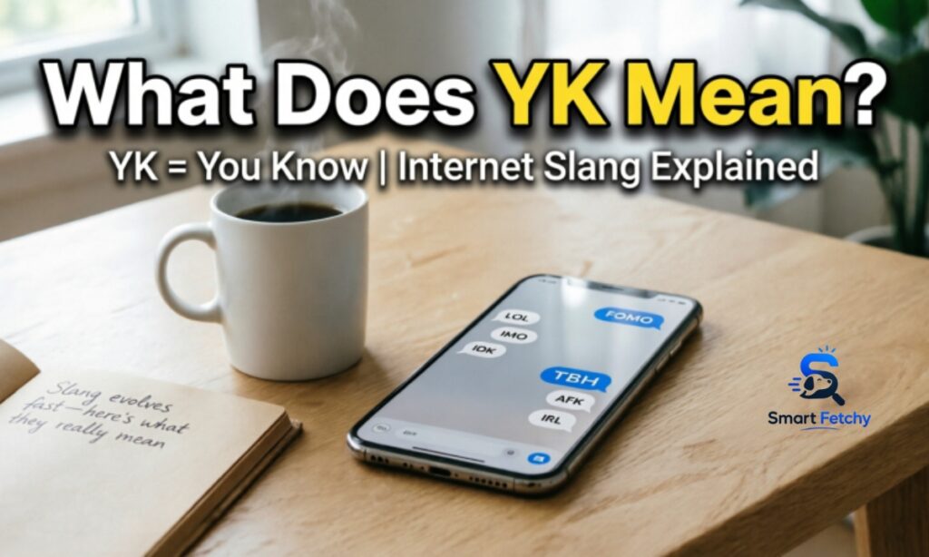 What Does YK Mean