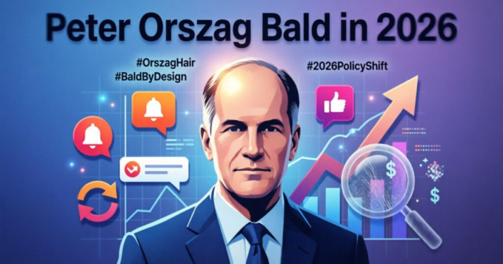 Why Is Peter Orszag Bald Trending in 2026